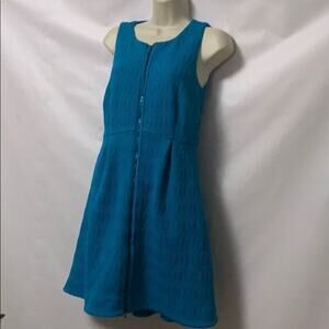 LEIFSDOTTIR ANTHROPOLOGIE OPEN ZIPPER DRESS‎